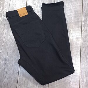 DU/ER L2X Slim Fit Pants Men 30x32 Black Performance Denim Five-Pocket